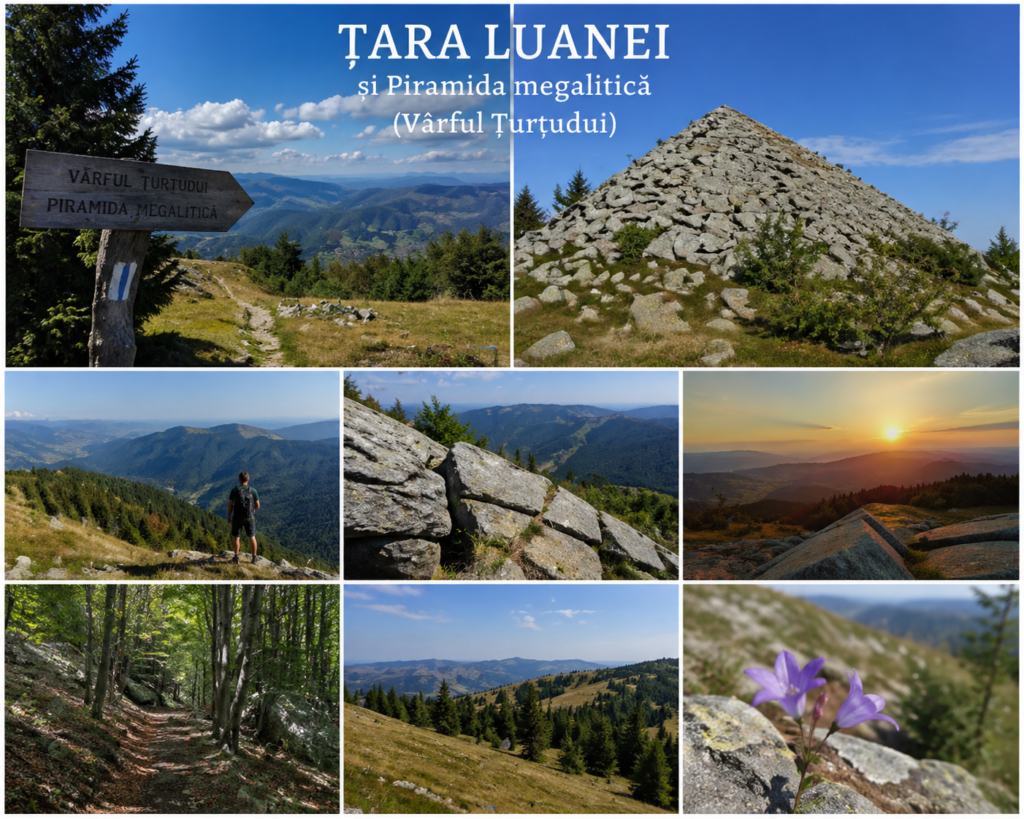 ⛰️ Țara Luanei si Piramida megalitică (Vârful Ţurţudui)